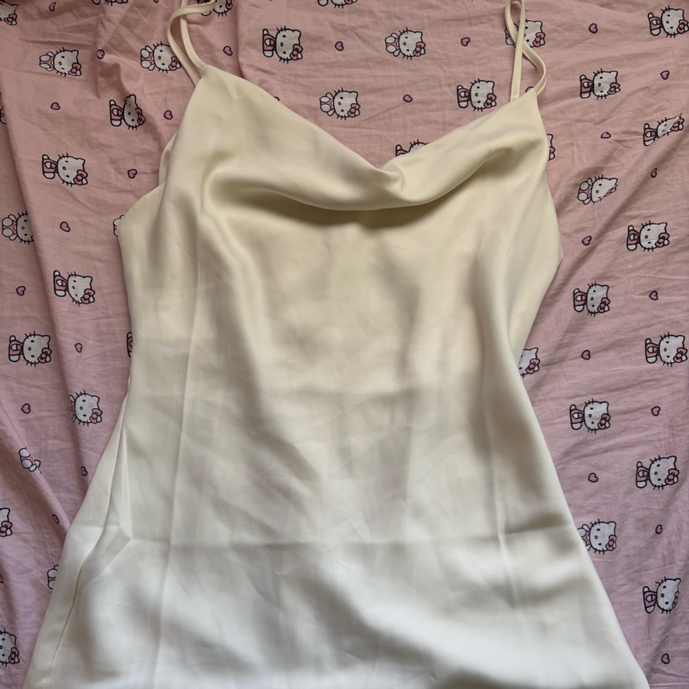 Urban Outfitters Mallory Cowl Neck Mini Dress